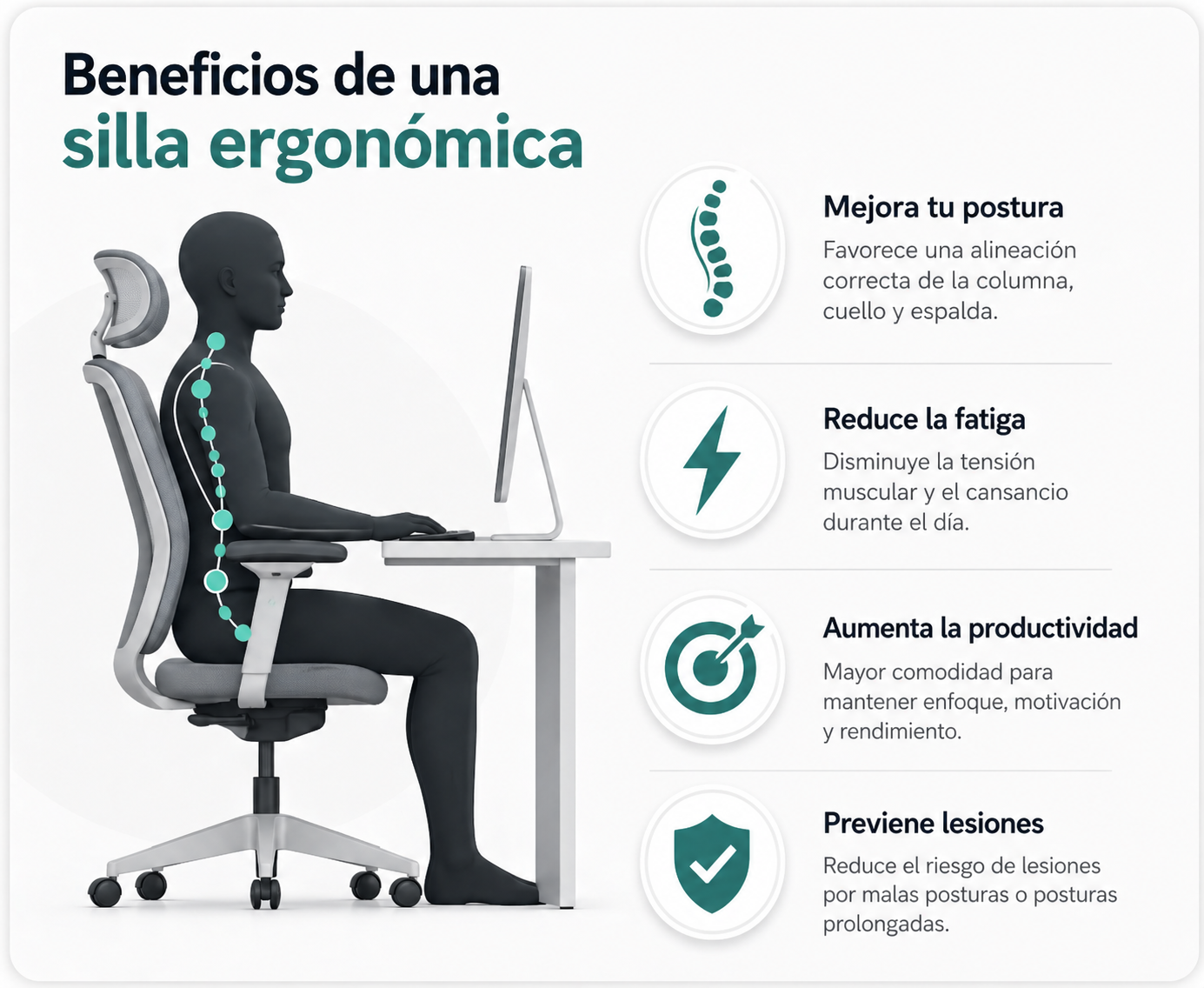 Cómo elegir una silla de oficina